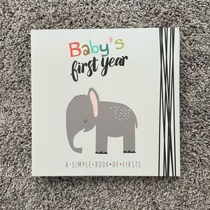 Baby's first year book